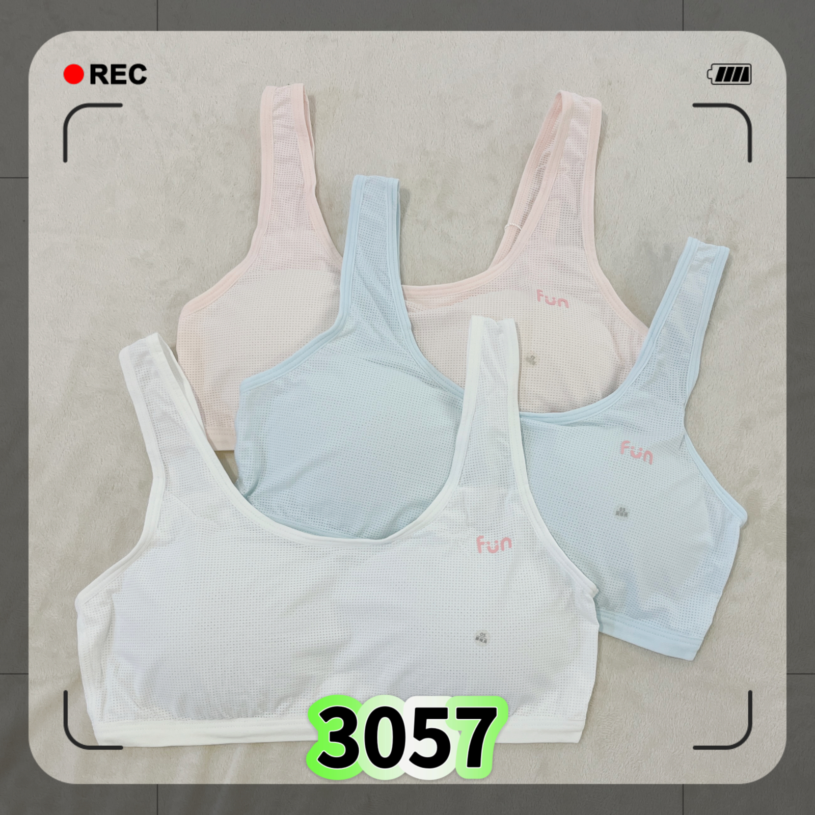 乌拉拉2025新款夏第二三阶段透气少女发育期内衣背心式高弹力速干