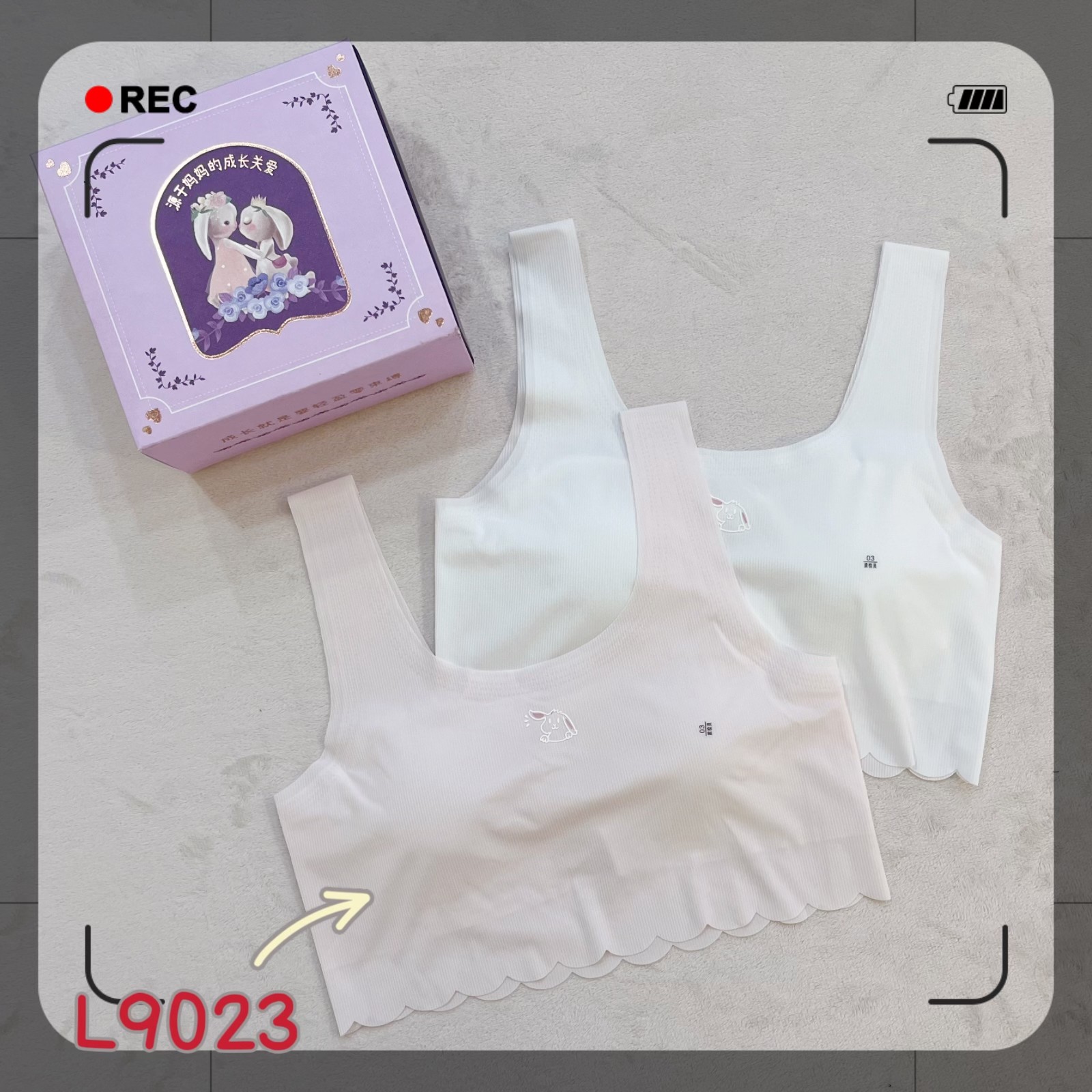 乌拉拉公主少女内衣发育期女童12岁初中生背心内穿小学生儿童文胸