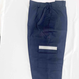 中核二三工作服裤子中核华兴中核二二劳保服涤棉反光条耐磨耐脏