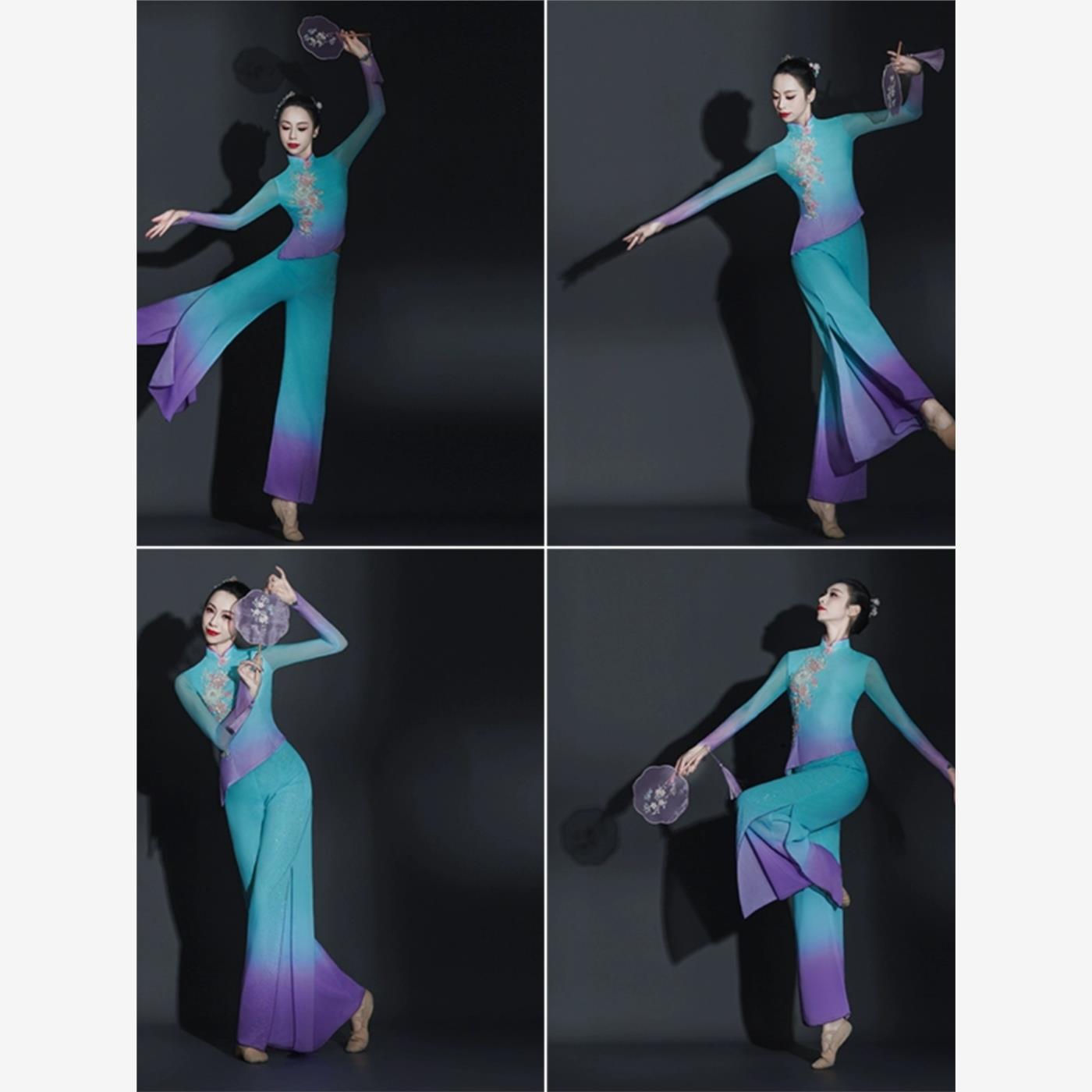 胶州秧歌舞演出服女2024