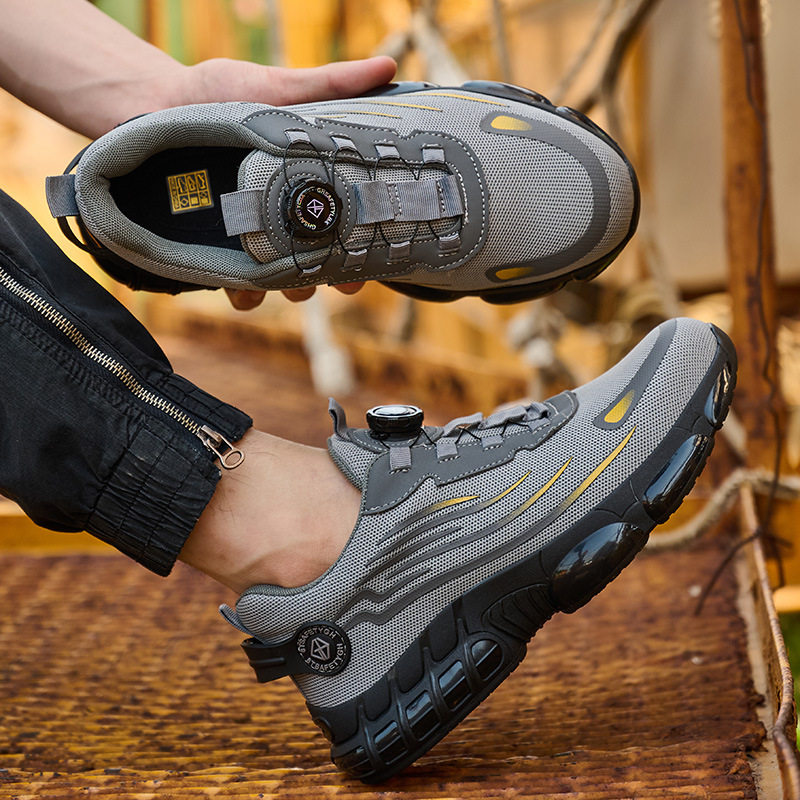 新款劳保鞋男款带旋钮防砸防刺穿高帮安全鞋,五金/工具,安全鞋,淘宝优惠券,粉丝福利购,淘宝优惠卷