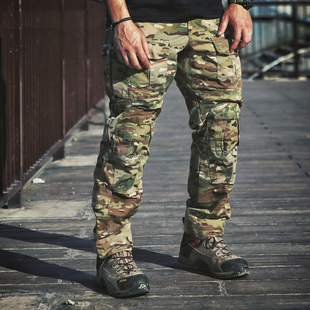 爱默生高端原品面料G3战术裤男军迷MC迷彩CS户外工装直筒休闲长裤