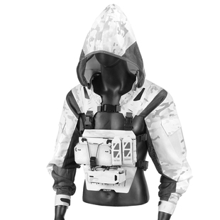 DMgear原创'混迹'帽子款袖服+MX-1胸挂组合轻量化胸挂副包版袖服