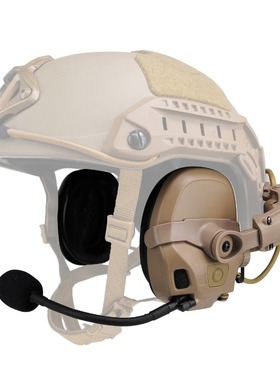 FMA FCS AMP战术通信射击ANC拾音降噪耳机影视COS头戴式头盔耳罩