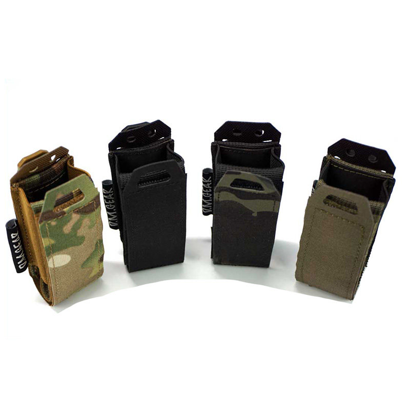 dmgear 9mm弹匣袋真人户外cs快拔套工具套 molle迷彩包背心配件包