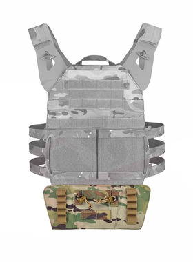TR战术奇兵TYR 风格战术腹部防护板下挂LAPF挡板胸挂肚兜背心护裆