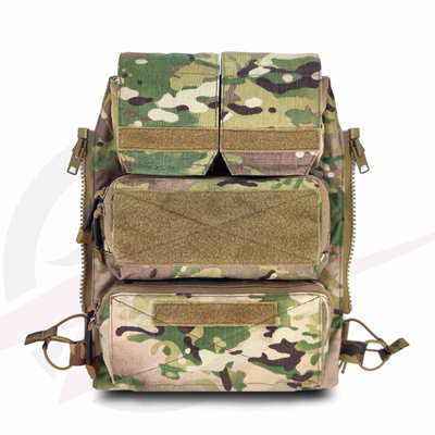 JPC2.0背心用拉链式四兜背板包