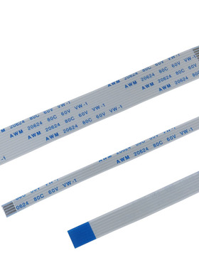 FFC排线AWM20624 80C60VVW-1间距1.0-4/5/6/8/10/11/12/14/15-20P