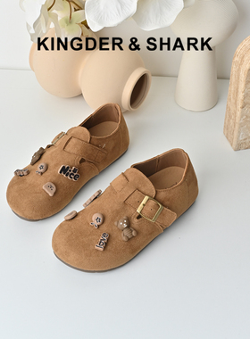 KDS经典鲨女鞋2025秋季专柜新品复古圆头软底舒适通勤日常勃肯鞋