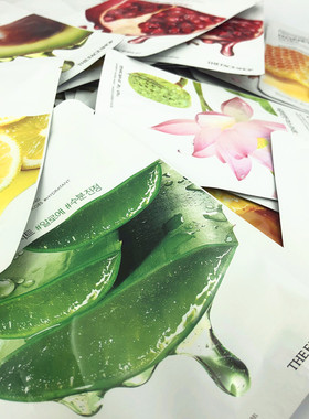 韩国专柜 热销 菲诗小铺The Face Shop 自然之源果蔬面膜贴 10片