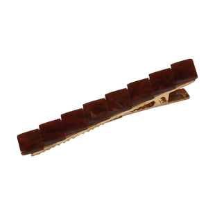 川野极简小方块发夹2025网红爆款边夹女侧边高级感刘海夹前额发饰