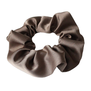 川野缎面大肠发圈女高级感网红气质丸子头发绳头饰简约皮筋女扎头