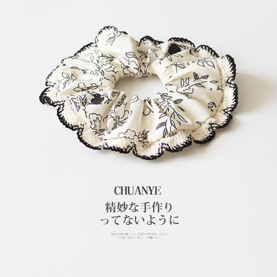 川野法式碎花布艺方巾