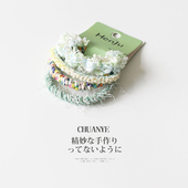 川野针织麻绳发绳女2025新款 高端头绳扎头发橡皮筋高弹力耐用发圈