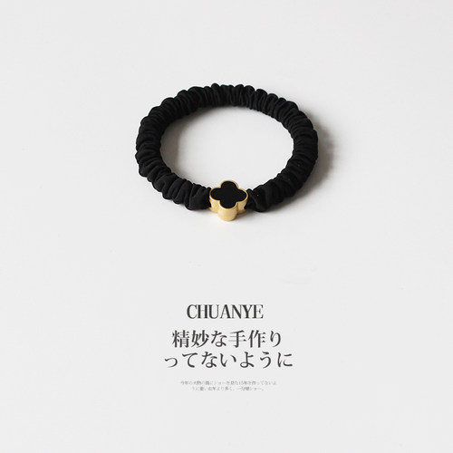 川野轻奢花朵发圈大肠圈