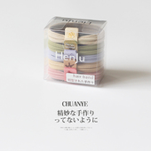 川野盒装 无接缝发圈头绳不伤发网红气质皮筋女扎头绑马尾头饰发绳