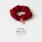 川野小鱼挂架发圈扎头发橡皮筋高弹力耐用发绳女2025新款 高端头绳