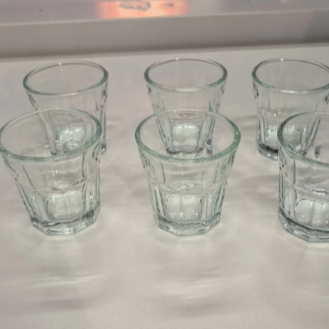 IKEA宜家博克尔烈性酒杯透明玻璃白酒杯6件套清酒杯1两酒杯代购