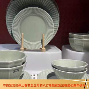 IKEA宜家斯特里米格石瓷碗立体纹路大饭碗小汤碗深盘大杯碟代购