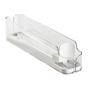 宜家克里卡克 冰箱饮料架可乐饮料收纳架汽水啤酒收纳透明代购