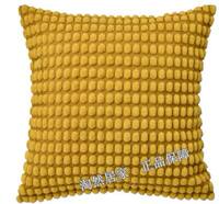 IKEA's Swaberpe cushion cover with core throw pillows, sofa decoration, pink polyester fiber suede thumbnail 3