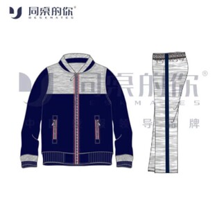 同桌的你校服【江阴市初级中学】市中初中男女生春秋季校服运动装