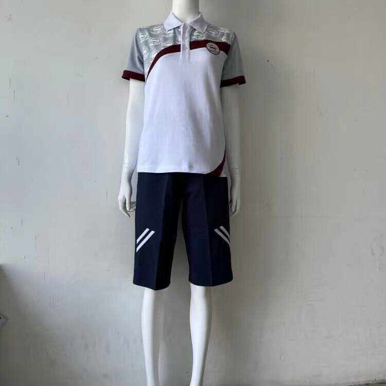 海宁南苑中学男生女生夏季校服运动装现货学校同款(思美服饰)