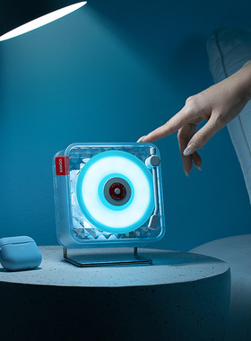 KAWOO | Ice Candy 冰块糖果 便携式透明无线蓝牙音箱 伴眠氛围灯