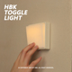 Toggle 氛围小夜灯 Light HBK 开关灯 按钮式 延时关灯 极简设计