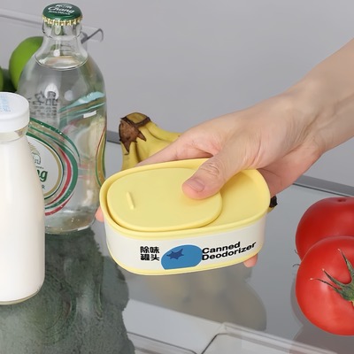 新款工厂除味罐头臭氧家用冰箱