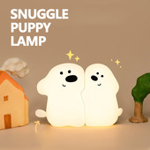 拍打感应 Snuggle 无极调光 贴贴小狗 趣味伴睡灯 Puppy Lamp