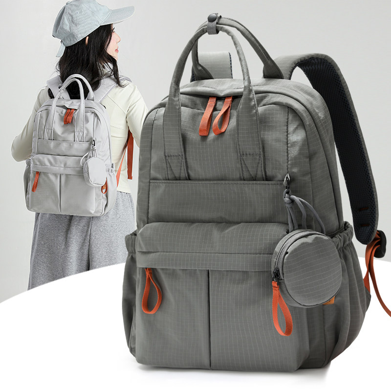 超轻户外双肩包女旅游轻便新款旅行书包大学生上课通勤电脑小背包