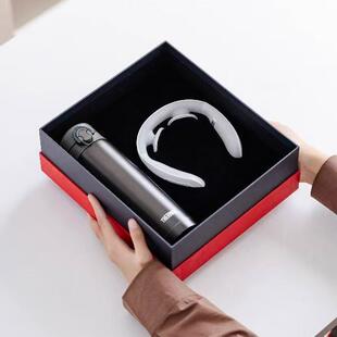 膳魔师保温杯+SKG颈椎按摩仪套盒|商务礼品福利礼品|送客户可定制