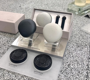 韩国LOE白衬衫WHITE SHIRTS车载香薰套装带替换芯两个HARSH GREEN