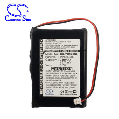 CS适用SamsungYH-920MP3/4电池厂家直供PPSB0502 3.7v 750mah