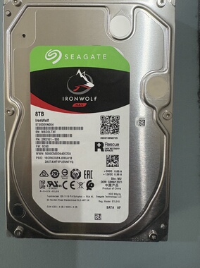监控企业数据酷狼ST8000VN004 8T 7.2K 3.5寸SATA 8TB企业级硬盘