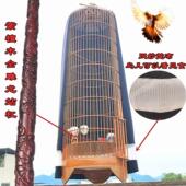 40公分超级大号飞行笼八哥画眉加高广式 锻炼跳笼广西底广笼鸟笼子