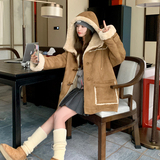 【新款现货】2025冬季新款中长款皮毛一体179-1652-P195K288，女装派克服，浙宝179