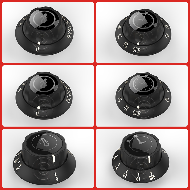 烘箱电烤箱消毒柜温控时控旋钮