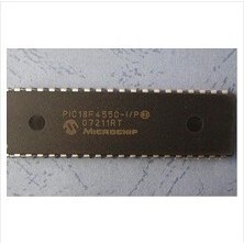 单片机微控制 PIC18F4550-I/P 封装DIP40 原装 全新现货