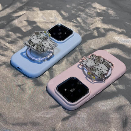 小狗K9x磁吸OPPO支架Reno12手机壳8防摔10新款7全包A93s小众5男6女11软A97硅胶A1X小众A72/2/A58高级9/4PRO套