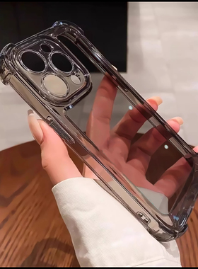 四角防摔Realme真我GT7PRO手机壳GT neo7透黑色7SE全包精孔7x简约v60s软硅胶V25加厚q3s气囊V5男女V13适用套