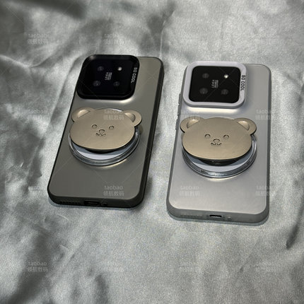 金属小熊K11磁吸OPPO支架FINDX5全包A72手机壳Reno12防摔K10X超火8女7男reno 9pro+新款8全包A58/6套A2M软A1s