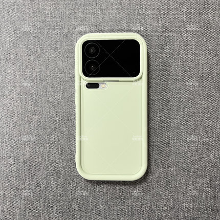 ins风低饱度浅绿色Find X9简约X8s+适用OPPO气囊Reno14防摔13手机壳11全包10pro小众6肤感X7Ultra男女12硅胶