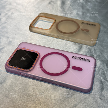 高级果冻肤感TURBO4小米15内置磁吸13Ultra手机壳K80磨砂14超薄Note14PRO+红米K70充电60适用POCOx7PRO男女硬