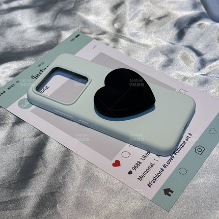 曼波绿OPPO爱心支架RENO12手机壳X7ultra防摔X5全包Find x6新款K11液态8硅胶Reno10PRO+情侣9男女7可爱保护套