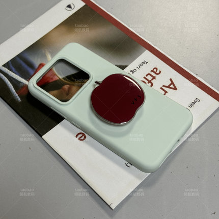 液态硅胶OPPO高级FIND X6手机壳X7PRO红苹果支架RENO12新款10PRO+软糯Reno8好看9耐脏7PRO男X5女K11气质情侣