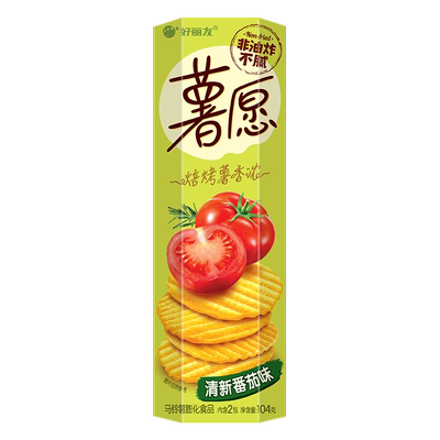 好丽友薯愿薯片解馋小零食非油炸