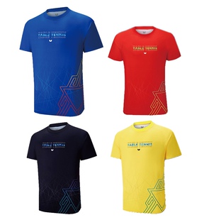 【宸南乒乓】蝴蝶Butterfly新款圆领T恤衫BWH-836 速干吸汗