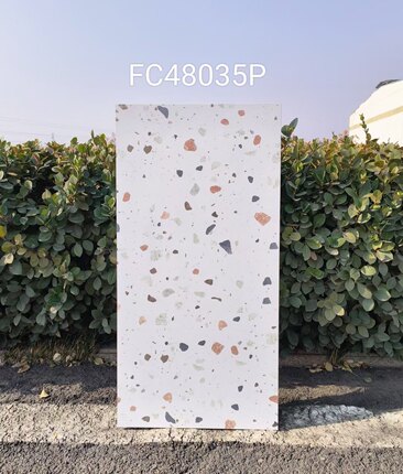 【2024新款】400x800彩色哑光水磨石全瓷中板北欧厨卫别墅壁